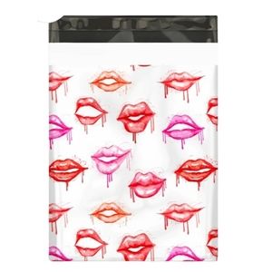 Poly mailers 10x13 Drippy Lips